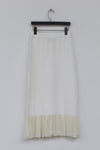 SWAYING/KNIT Cloud Skirt SW212XZ08 White PS33